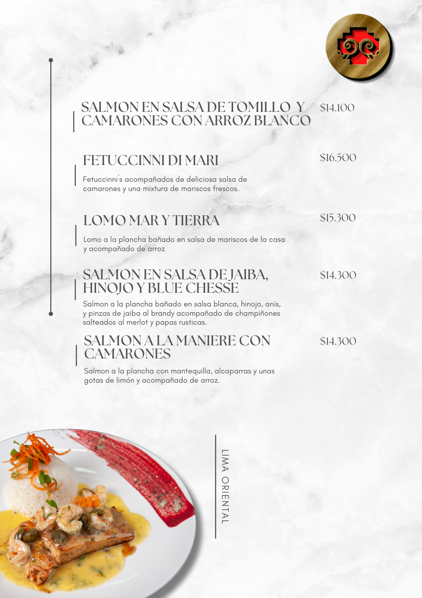 Menú Peruano – Restaurante